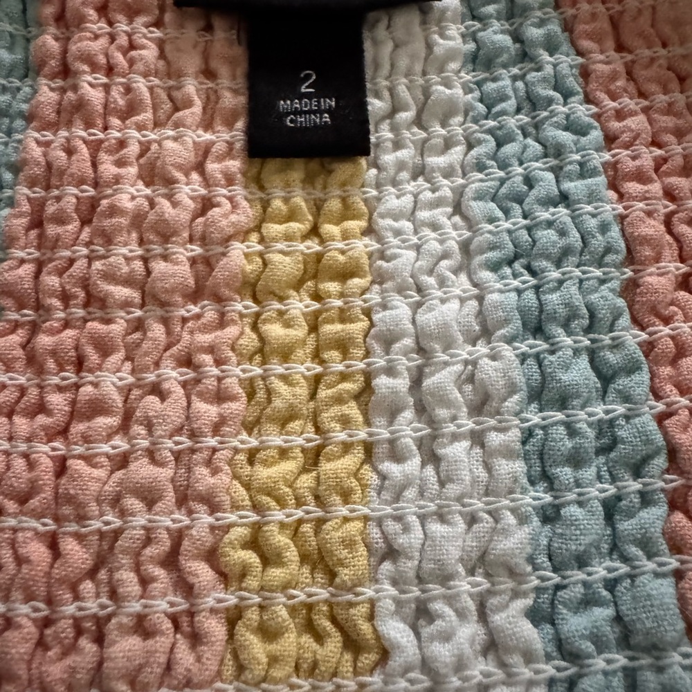 Torrid Striped Multicolor Button-Down Midi Dress … - image 8